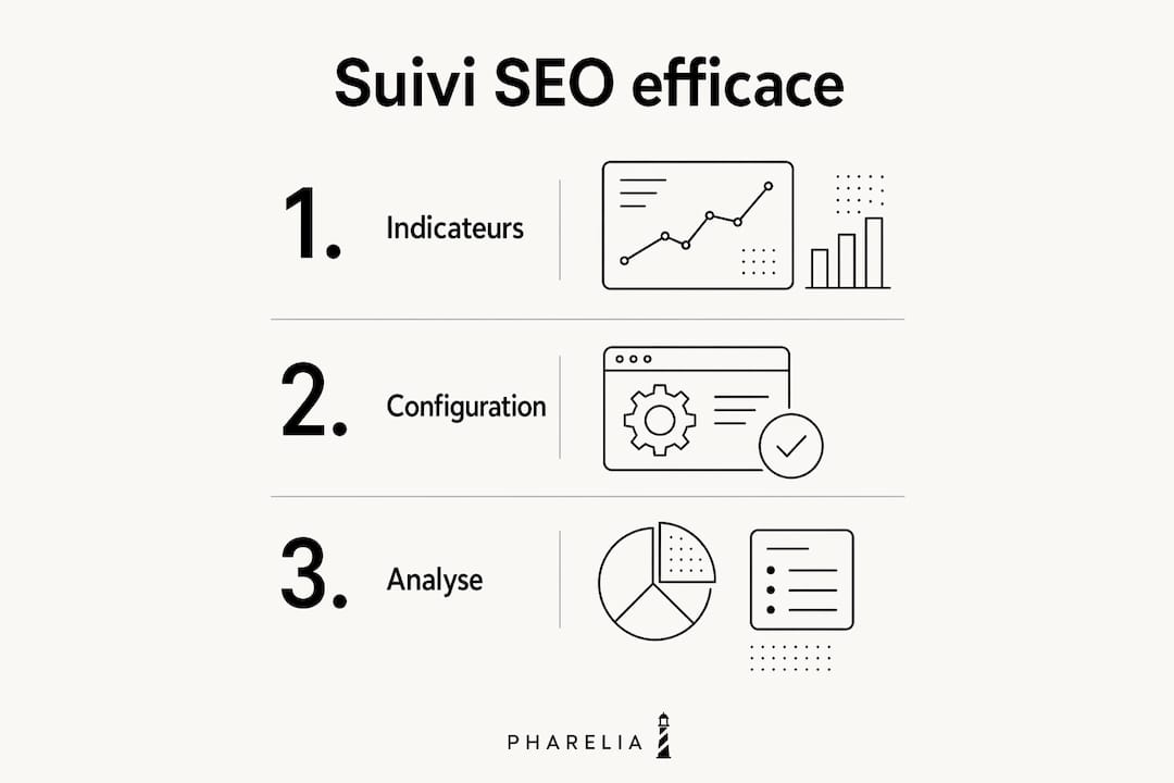 The main steps for effective SEO tracking at a glance