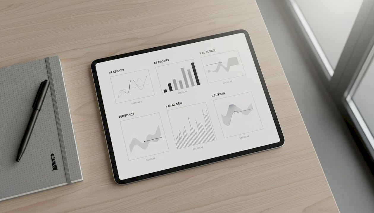 An uncluttered visualization of SEO metrics