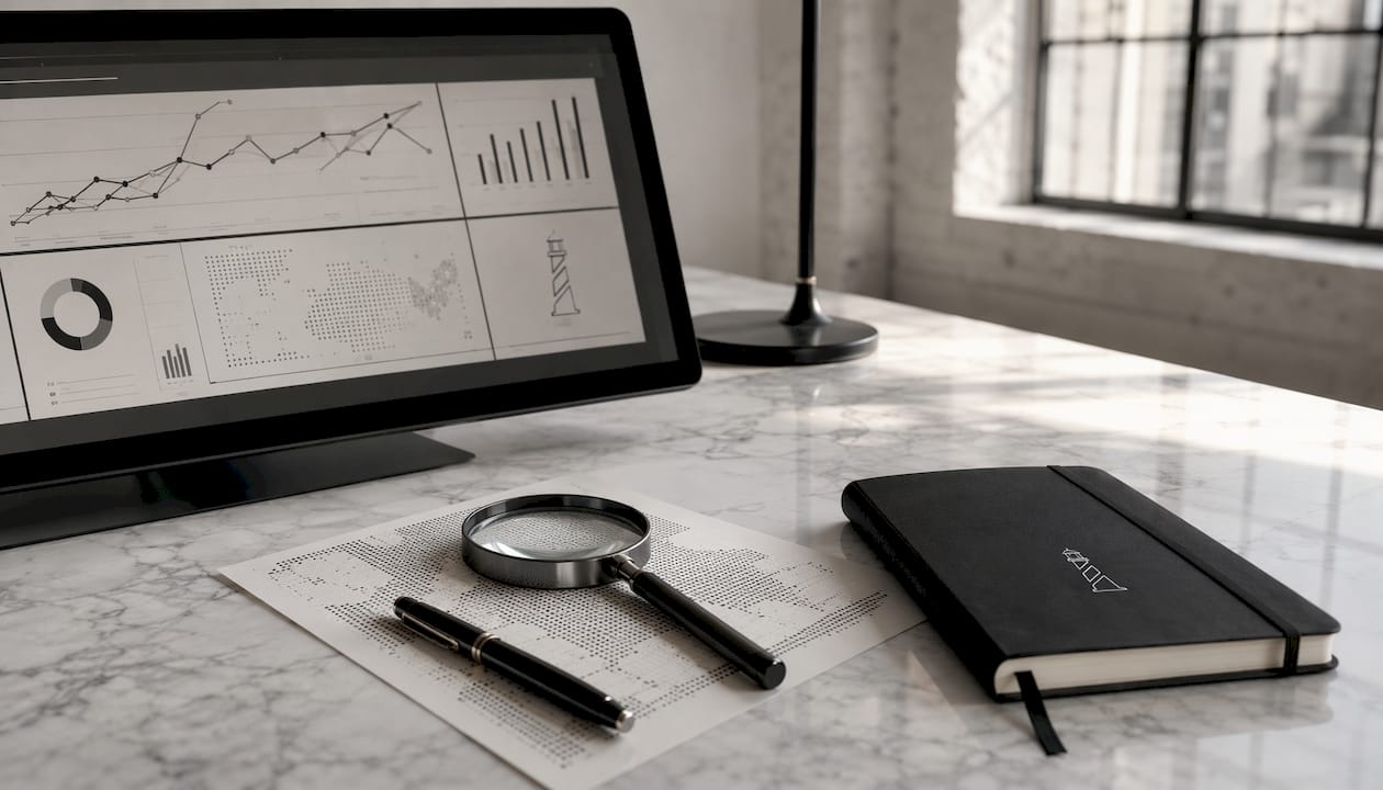 An overview of a workspace equipped with an SEO dashboard